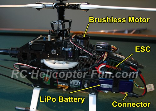 electric helicopter motor