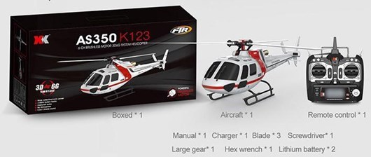 XK K123 Micro Scale AS350 Review