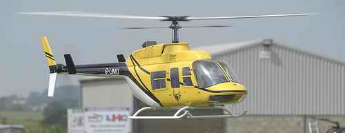 turbine model helicopter